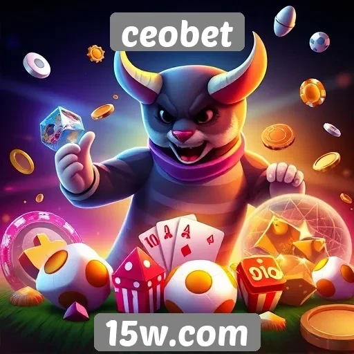 Variedade de jogos disponíveis no ceobet